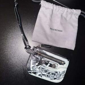 Balenciaga Le Cagole Graffiti Coin Purse (used only once!)